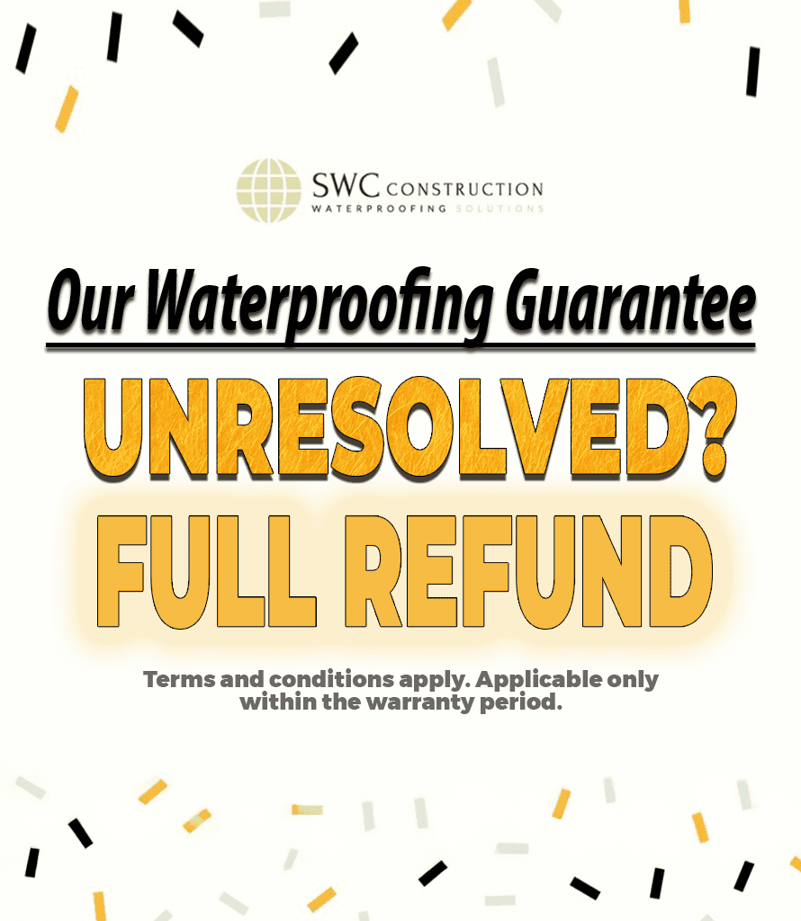 SWC Waterproofing Promo SWC Waterproofing Promise
