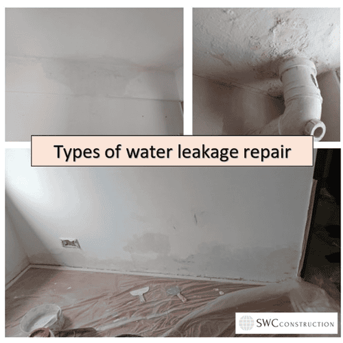 types of water leakage types of water leakage