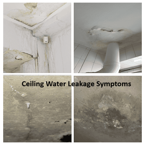 Ceiling Water Leakage Symptoms Ceiling Water Leakage Symptoms