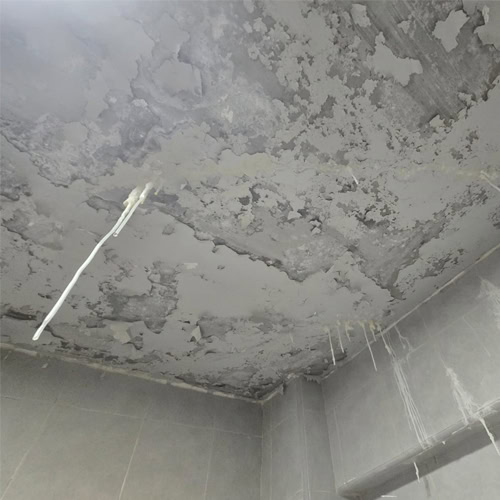 Detect poor waterproofing workmanship Detect poor waterproofing workmanship