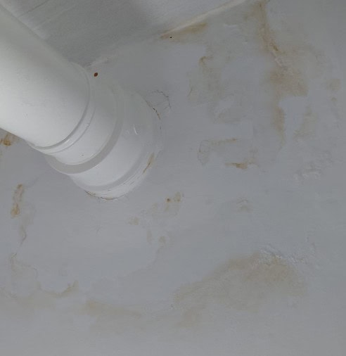 Signs of Your Bathroom Waterproofing Has Failed 4 Brown Stain Waterproofing
