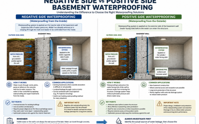 home 17 Negative Side vs Positive Side Basement Waterproofing