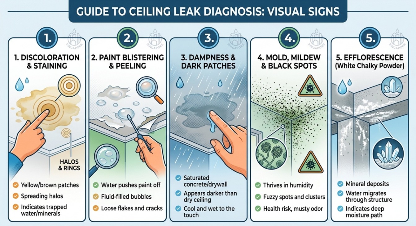 How to Detect the True Source of a Ceiling Leak? 1 Guide to ceiling leak