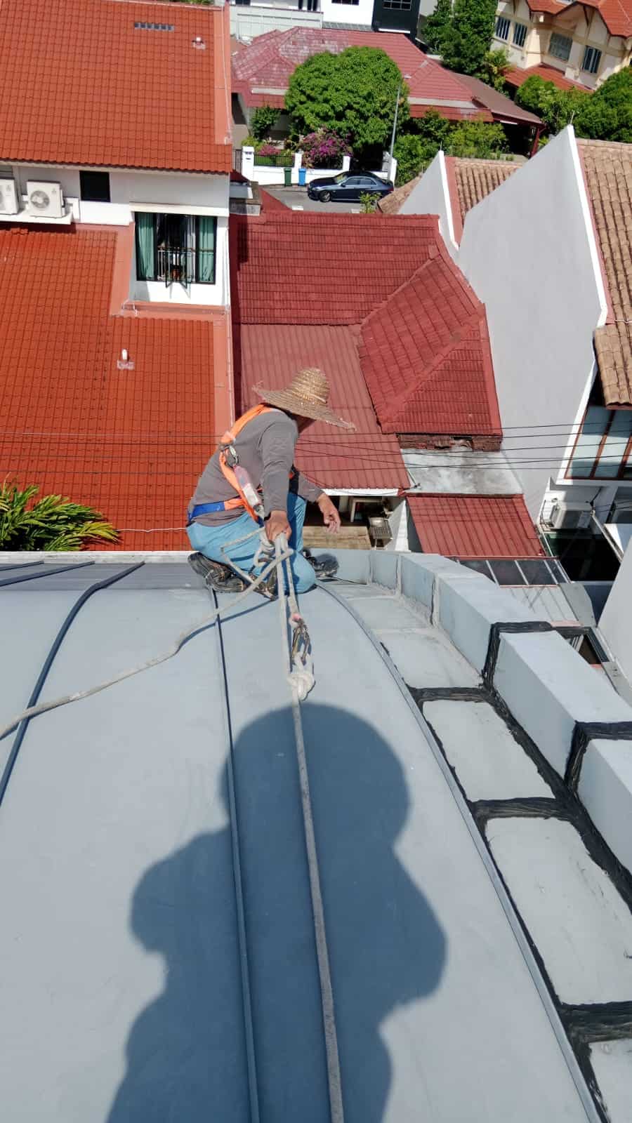 Roof Gutter Waterproofing Membrane