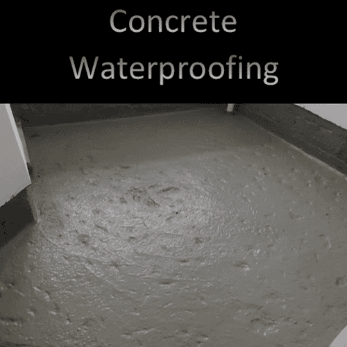 Concrete Waterproofing by SWC Construction