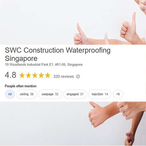 Highest Waterproofing Rating in Singapore