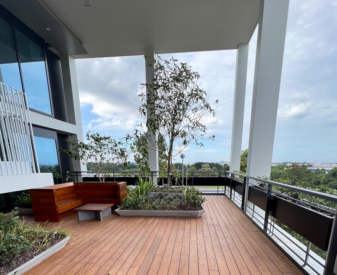 Timber Deck Terrace Roof
